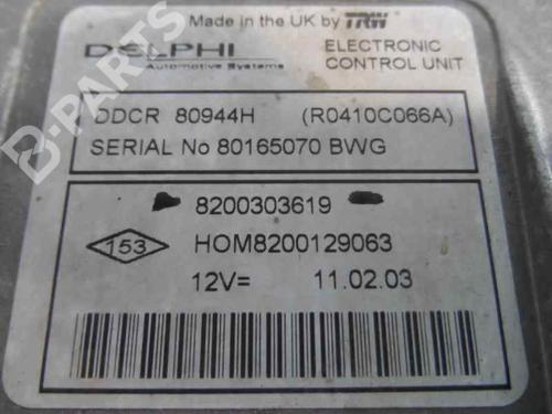 Engine control unit (ECU) RENAULT CLIO II (BB_, CB_) 1.5 dCi (B/CB07) | BP198492M57 