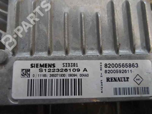 Engine control unit (ECU) RENAULT SCÉNIC II (JM0/1_) 1.5 dCi (JM0F) | BP199306M57 