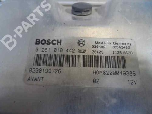 Engine control unit (ECU) RENAULT SCÉNIC I MPV (JA0/1_, FA0_) 1.9 dTi (JA1U) | BP199334M57 