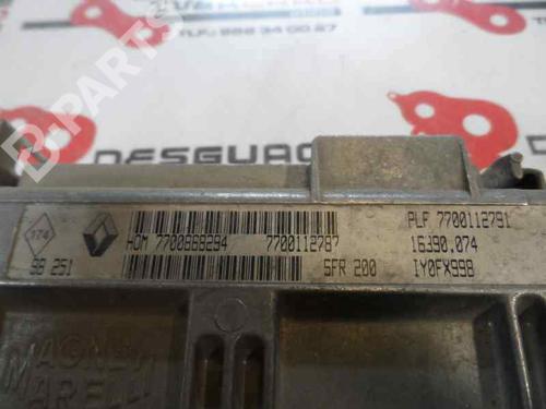 Engine control unit (ECU) RENAULT CLIO II (BB_, CB_)  | BP199374M57 
