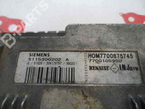 Engine control unit (ECU) RENAULT SCÉNIC I MPV (JA0/1_, FA0_)  | BP199387M57 