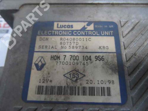 Engine control unit (ECU) RENAULT MEGANE Scenic (JA0/1_)  | BP199388M57 