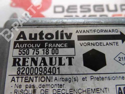 ECU airbags RENAULT KANGOO (KC0/1_)  | BP1865749M53 