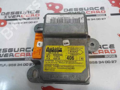 Used ECU airbags PEUGEOT 406 (8B) [1995-2005]  585726