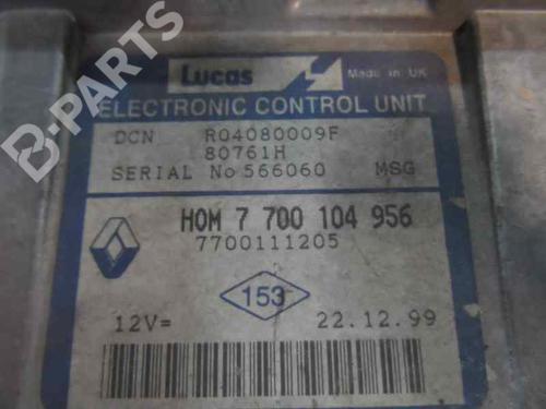 Engine control unit (ECU) RENAULT CLIO II (BB_, CB_)  | BP199433M57 