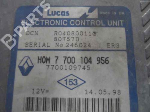 Engine control unit (ECU) RENAULT MEGANE Scenic (JA0/1_)  | BP199476M57 