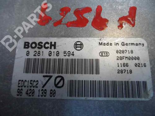 Engine control unit (ECU) PEUGEOT 206 Hatchback (2A/C)  | BP199512M57 