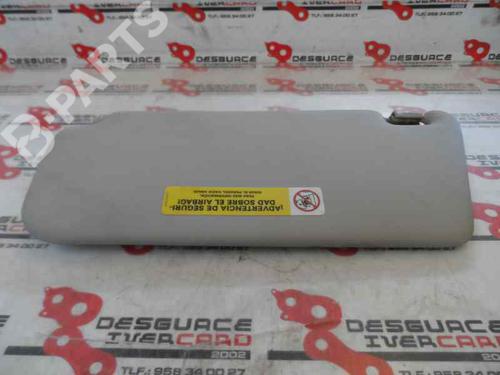 Used Right sun visor MERCEDES-BENZ A-CLASS (W168) A 170 CDI (168.009, 168.109) (95 hp) 1622968