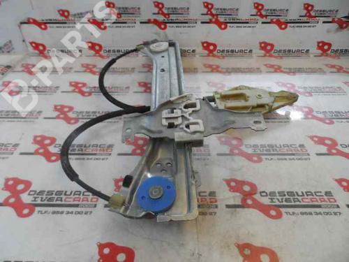 Rear left window mechanism RENAULT MEGANE III Hatchback (BZ0/1_, B3_) 1.5 dCi | BP586419C24 