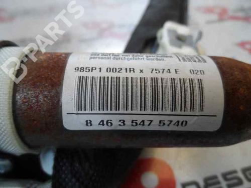 Left curtain airbag RENAULT MEGANE III Hatchback (BZ0/1_, B3_) 1.5 dCi | BP586423C11 