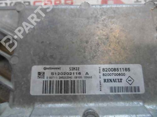 Engine control unit (ECU) RENAULT CLIO III (BR0/1, CR0/1)  | BP200280M57 