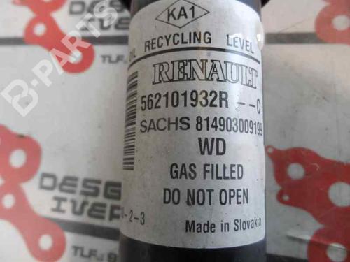 Left rear shock absorber DACIA LODGY (JS_) 1.5 dCi (JSMC, JSAF) | BP586491M18 