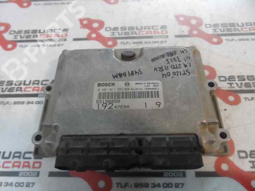 Used Engine control unit (ECU) FIAT STILO (192_) 1.9 D Multijet (100 hp) 200358