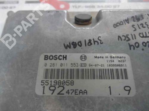 Engine control unit (ECU) FIAT STILO (192_) 1.9 D Multijet | BP200358M57 