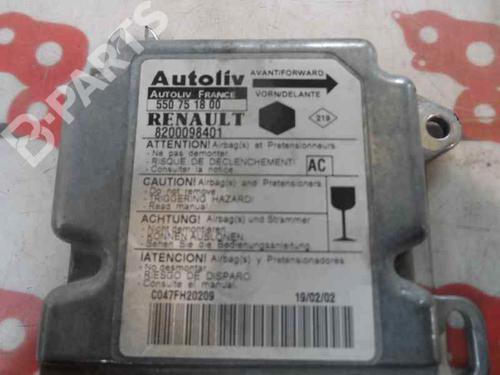 ECU airbags RENAULT KANGOO (KC0/1_) D 65 1.9 (KC0E, KC02, KC0J, KC0N) | BP1865751M53 