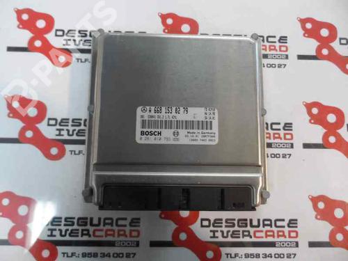 Used Engine control unit (ECU) MERCEDES-BENZ A-CLASS (W168) A 170 CDI (168.009, 168.109) (95 hp) 200415