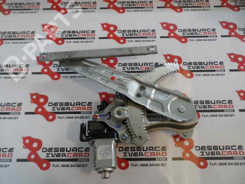 Rudehejsemekanisme venstre bagtil NISSAN TIIDA Hatchback (C11X) [2006-2011]  206521