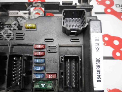 Fuse box PEUGEOT 307 (3A/C) 2.0 HDi 90 | BP353844E1 