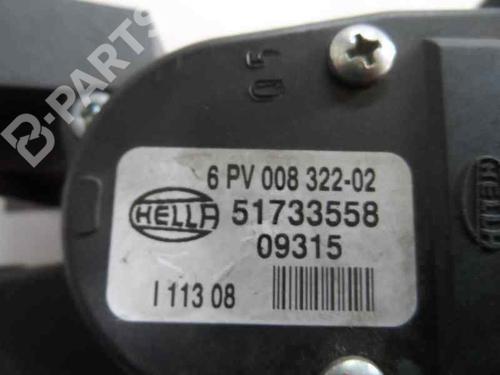Pedal FIAT CROMA (194_) 1.9 D Multijet (194AXC1B, 194AXC12) | BP1623196I4 