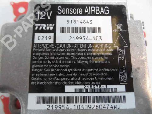 Kollisjonspute styreenhet FIAT CROMA (194_) 1.9 D Multijet (194AXC1B, 194AXC12) | BP587185M53 