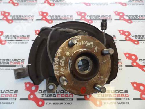 Used Left front steering knuckle NISSAN PIXO (UA0) 1.0 (68 hp) 587299