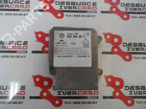 Airbag styreenhed SKODA FABIA I (6Y2) 1.9 SDI (64 hp) 587330