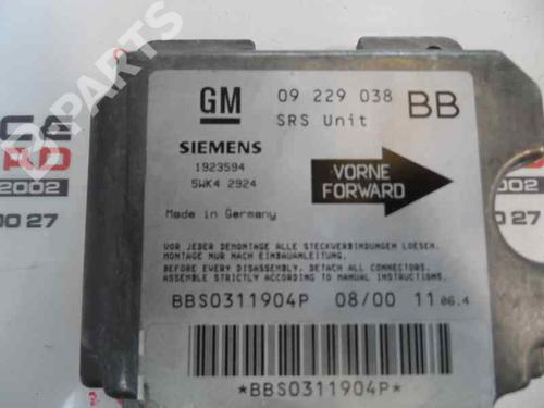 ECU airbags OPEL CORSA B (S93) | BP1339750M53
