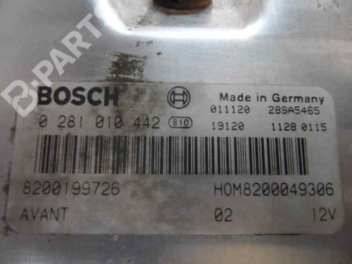 Engine control unit (ECU) RENAULT MEGANE I (BA0/1_) 1.9 dTi (BA1U) | BP201479M57 