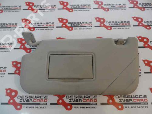 Used Left sun visor FORD FIESTA VI (CB1, CCN) 1.4 TDCi (68 hp) 1623364