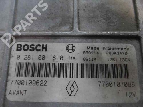 Engine control unit (ECU) RENAULT MEGANE I (BA0/1_) 1.9 dTi (BA08, BA0N) | BP201522M57 