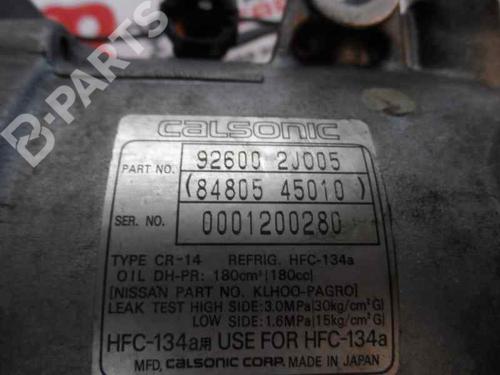 AC compressor NISSAN PRIMERA (P11) 1.6 16V | BP202230M34 