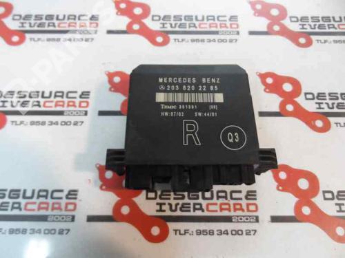 Elektronische module MERCEDES-BENZ C-CLASS (W203) C 220 CDI (203.006, 203.008) (143 hp) 358766