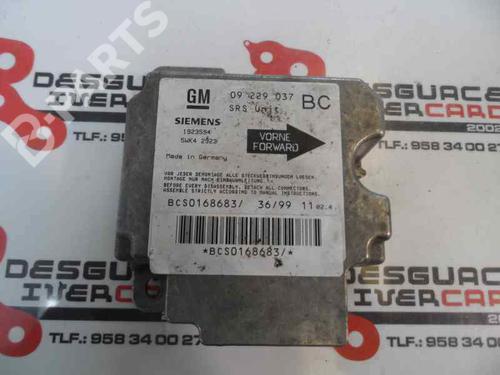 Kollisjonspute styreenhet OPEL ASTRA G Hatchback (T98) 1.7 TD (F08, F48) (68 hp) 1281061