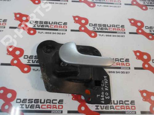 Høyre bak invendig håndtak OPEL MERIVA A MPV (X03) [2003-2010]  3213129