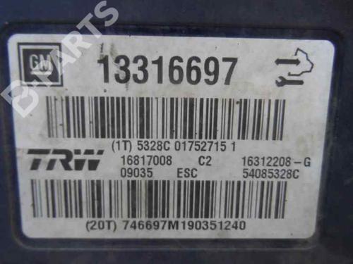 ABS pump OPEL INSIGNIA A Sports Tourer (G09) 2.0 CDTI (35) | BP202289M43 