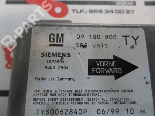 Kollisjonspute styreenhet OPEL VECTRA B (J96) 1.6 i 16V (F19) | BP1421916M53 