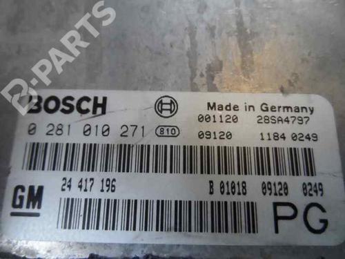 Engine control unit (ECU) OPEL VECTRA B (J96) 2.2 DTI 16V (F19) | BP201542M57 