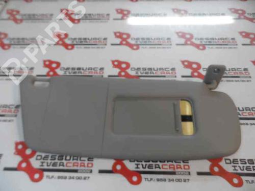 Used Right sun visor OPEL MERIVA A MPV (X03) 1.7 CDTI (E75) (100 hp) 1623552