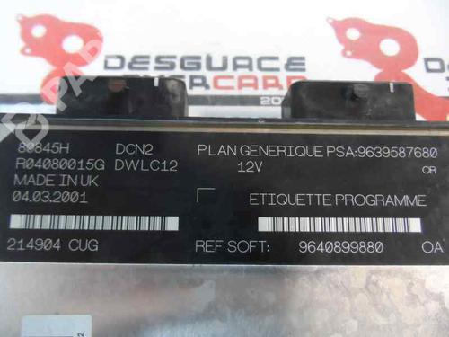 Computer motormanagement PEUGEOT 206 Hatchback (2A/C)  | BP195048M57 