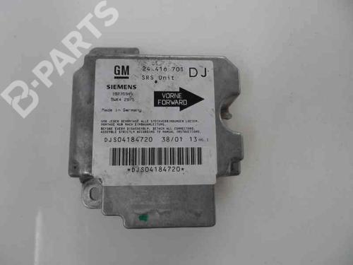 Kollisjonspute styreenhet OPEL VECTRA B (J96) 2.0 DTI 16V (F19) (101 hp) 355305