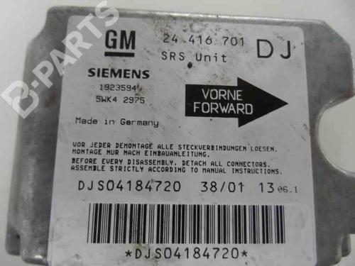 Kollisjonspute styreenhet OPEL VECTRA B (J96) 2.0 DTI 16V (F19) | BP355305M53 
