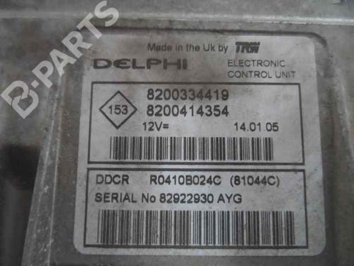 Engine control unit (ECU) RENAULT SCÉNIC II (JM0/1_) 1.5 dCi (JM1E, JM16) | BP1507605M57 