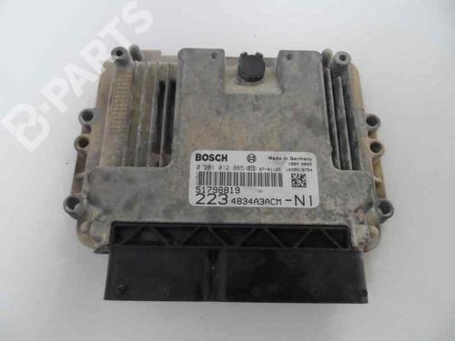 Used Engine control unit (ECU) FIAT DOBLO Box Body/MPV (223_) 1.9 JTD (105 hp) 249275