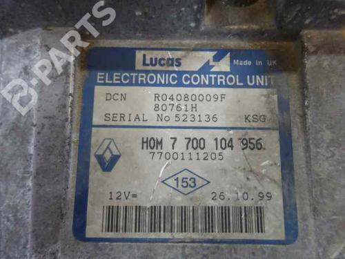 Engine control unit (ECU) RENAULT CLIO II (BB_, CB_)  | BP1865781M57 