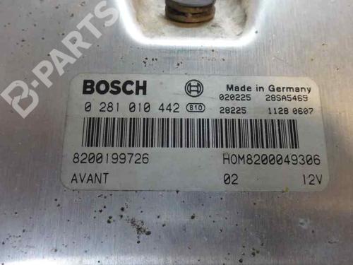 Engine control unit (ECU) RENAULT MEGANE I (BA0/1_) 1.9 dTi (BA1U) | BP1499669M57 