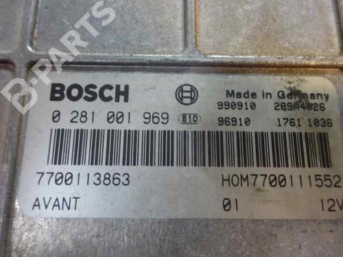 Engine control unit (ECU) RENAULT MEGANE I Coach (DA0/1_)  | BP1499671M57 