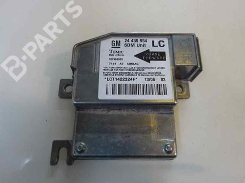 Kollisjonspute styreenhet OPEL CORSA C (X01) [2000-2009]  2969412
