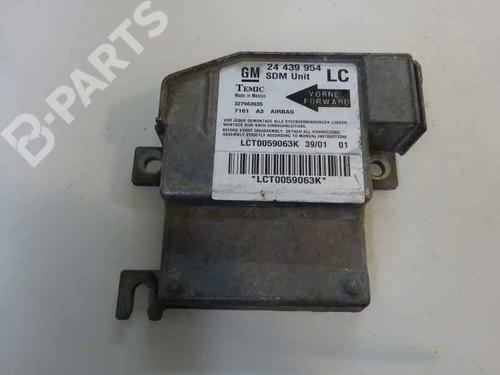 Kollisjonspute styreenhet OPEL CORSA C (X01) [2000-2009]  2969418