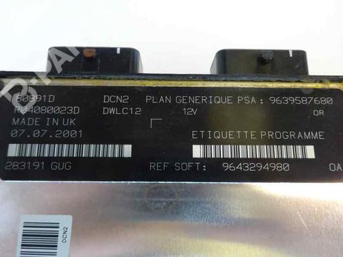 Engine control unit (ECU) CITROËN XSARA (N1) 1.9 D | BP917975M57 