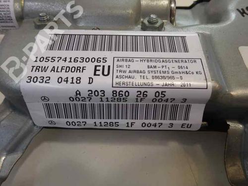 Passasjer kollisjonspute MERCEDES-BENZ C-CLASS (W203) C 220 CDI (203.006, 203.008) | BP2516916C10 
